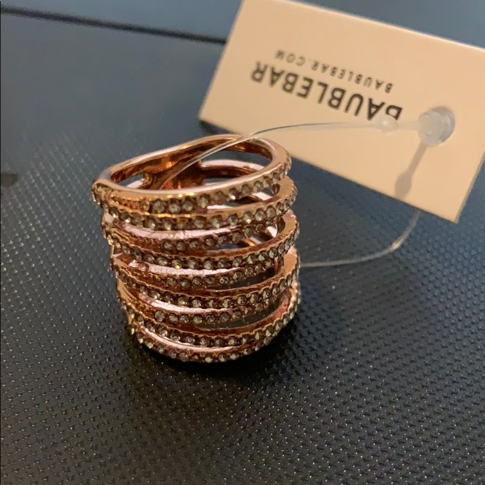 BaubleBar Rose Gold Ring